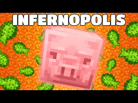 CyberFuel Studios - PIG IRON, ORGANIC MATERIAL GENERATOR & DEMON DREAM FRUIT! Infernopolis EP8 | Modded Minecraft 1.16