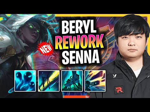 BERYL TRIES SENNA WITH NEW MINIREWORK! | KT Beryl Plays Senna Support vs Neeko!  Season 2024