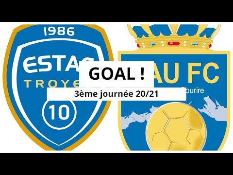 Troyes - Pau FC [(1)-0] GOAL 39' (Hyun-Jun Suk) 3ème journée 2020/21