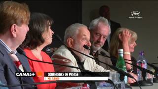 Mr Turner the press conference