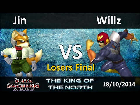 KoTN - Melee - Jin (Fox) vs Willz (Captain Falcon) - Losers Final