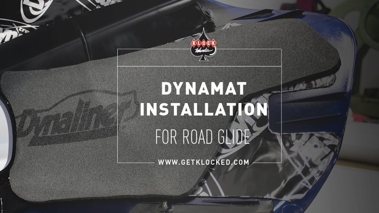 Klock Werks DynaMat Sound Control Kit Installation for Road Glide | 1998-2013