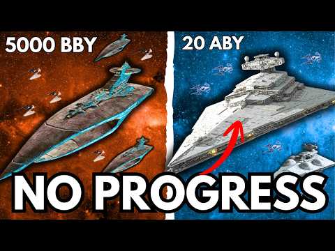 Why did Star Wars Technology advance so SLOWLY