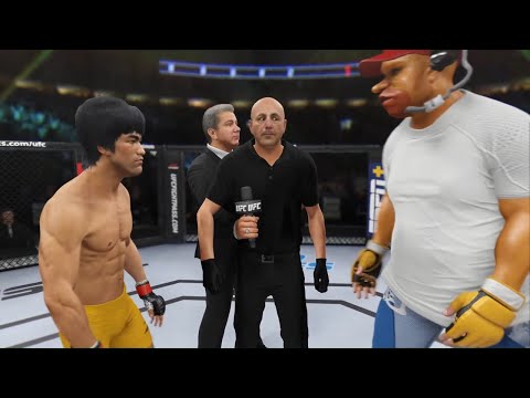 Bruce Lee vs. Homer Simpson - EA Sports UFC 4 - Epic Fight 🔥🐲