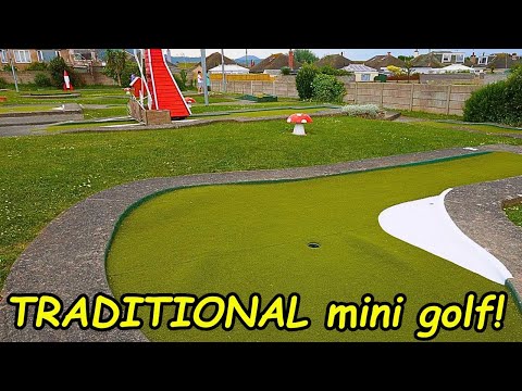 Arnold Palmer mini golf course at Prestatyn