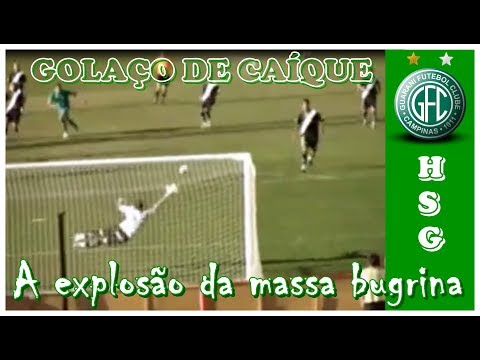 Golaço de Caíque - Gol filmado atrás do gol pela torcida bugrina - Dérbi 2009