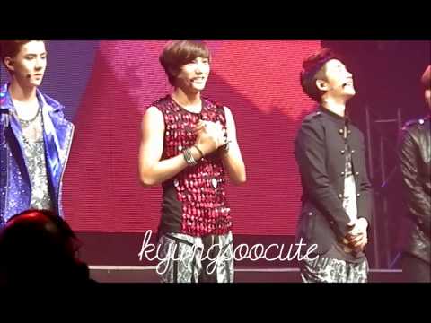120623 [FANCAM] EXO-K 1ST SPEECH MBC KOREAN CULTURE FESTIVAL LONDON