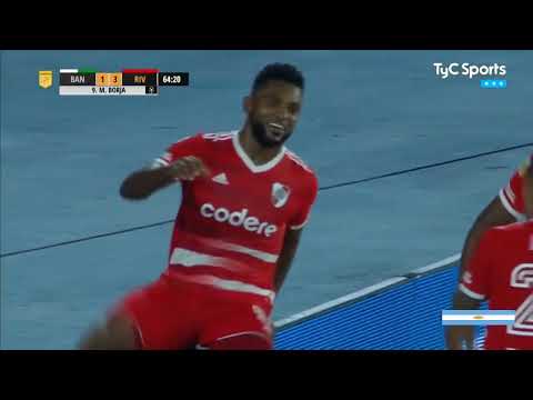 River vs Banfield: gol de Borja 3 a 1