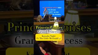 When Sebastian from ￼The Little Mermaid Appears For Karaoke | Grand Princess | Princess Cruises