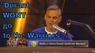 Colin Cowherd Getting Predictions ABSOLUTELY Wrong