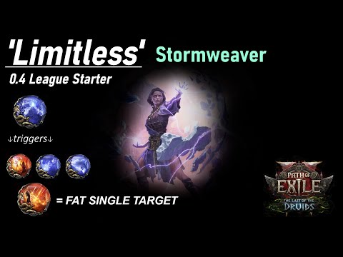 Limitless Stormweaver League Start Guide [Path of Exile 2 - 0.4]