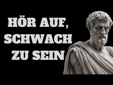 7 Gewohnheiten, die dich schwächen (töte sie sofort aus deinem Leben) #stoizismus