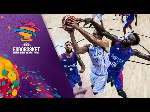 Belgium v Great Britain - Highlights - FIBA EuroBasket 2017