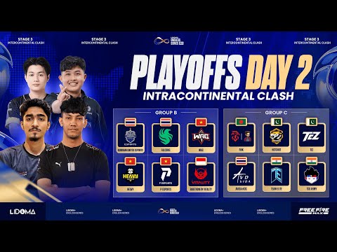 [HINDI] LIDOMA ENDLESS SERIES | INTRA CONTINENTAL CLASH | DAY 2 #ELITE #BRU #TSG #FLCN #WAG #RHK