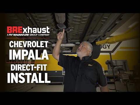 BRE Direct-Fit Exhaust: Chevrolet Impala Install