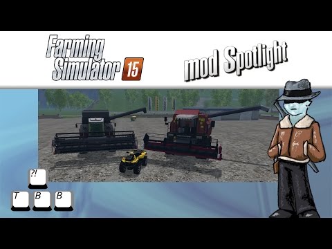 Farming Simulator 15 Mod Spotlight - Harvesters and an ATV