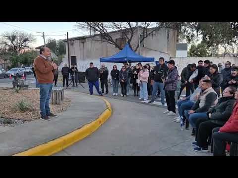 Puesta en valor de la plazoleta “Alto Paraná” en el Barrio Marcos Avellaneda