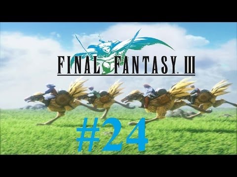 24. Let's Play FF3 DS - What?! A battle in our airship?