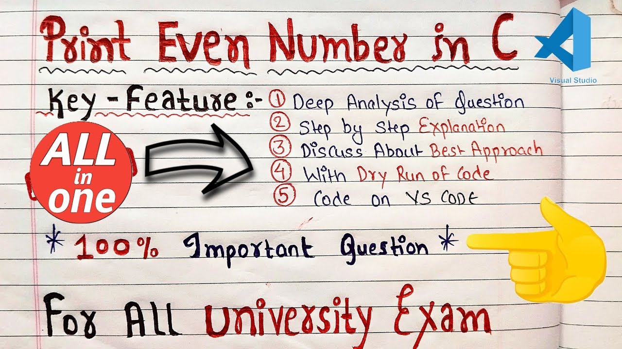 How to Print Even Numbers Using For Loop in C | C Programming Tutorial | Code Hacker