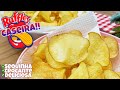 O SEGREDO DA BATATA CHIPS SEQUINHA E CROCANTE RENDE BASTANTE