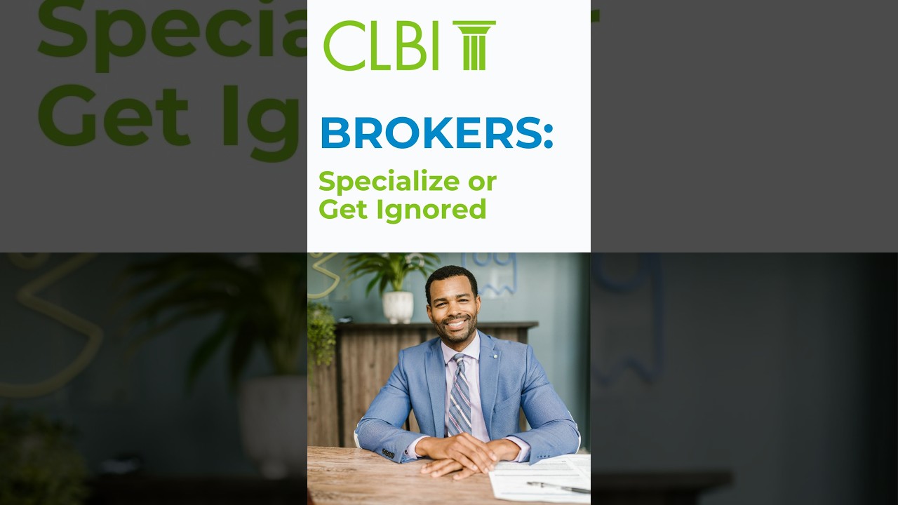 Brokers: Specialize or Get Ignored
