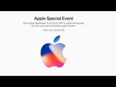 Apple September, 2017 Key Note at the Steve Jobs Theater Full, 1080p