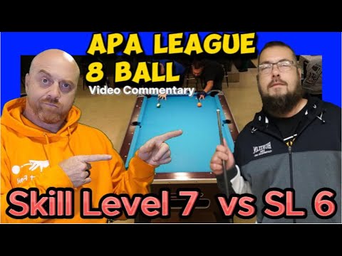 Is He REALLY a Skill Level 6?! - APA 8 Ball League Match