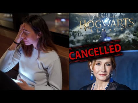 PEOPLE ARE GETTING ATTACKED FOR PLAYING HOGWARTS LEGACY | TWITCH STREAMER CRIES FROM HARRY POTTER