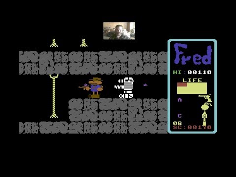 Lukozer Retro Game Review 485 - Fred - Commodore 64
