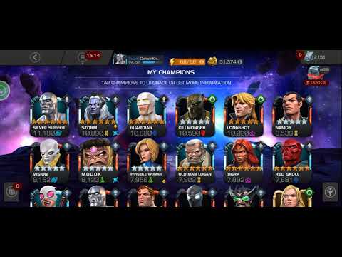 Level Up 5/65 and Game Play: Longshot level up and game Play. #mcoc #long #shot #gameplay #levelup
