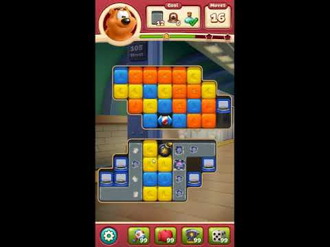 Toon Blast Level 4900 - NO BOOSTERS 🐻🐺🐱 | SKILLGAMING ✔️