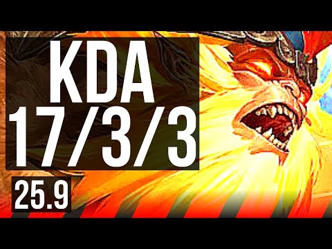 WUKONG vs VAYNE (TOP) | Legendary, 17/3/3 | NA Master | 25.9