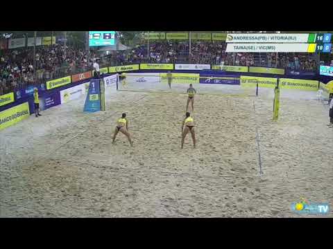 TAINA/ VICTORIA 2 x 0 ANDRESSA /VITORIA SEMI TOP 8 MACEIO