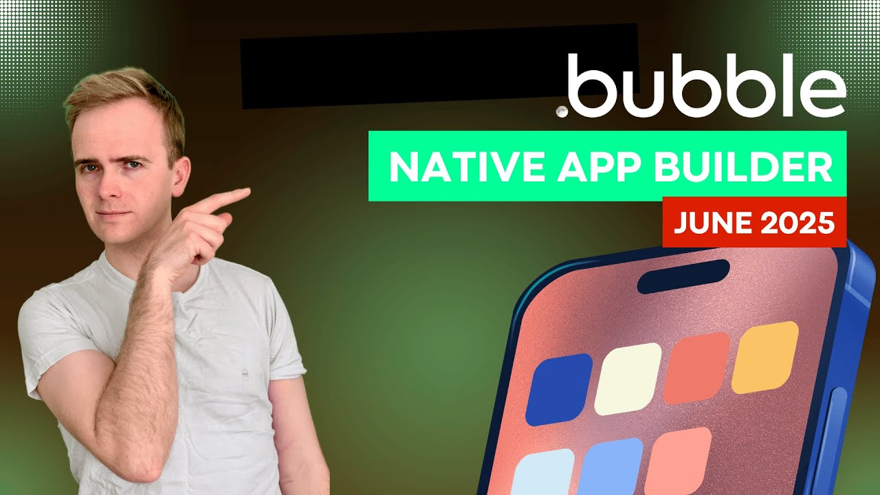 Build NATIVE Mobile Apps Without Coding with Bubble.io! thumbnail