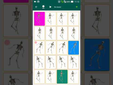 DJ Music for dancing skeleton Video