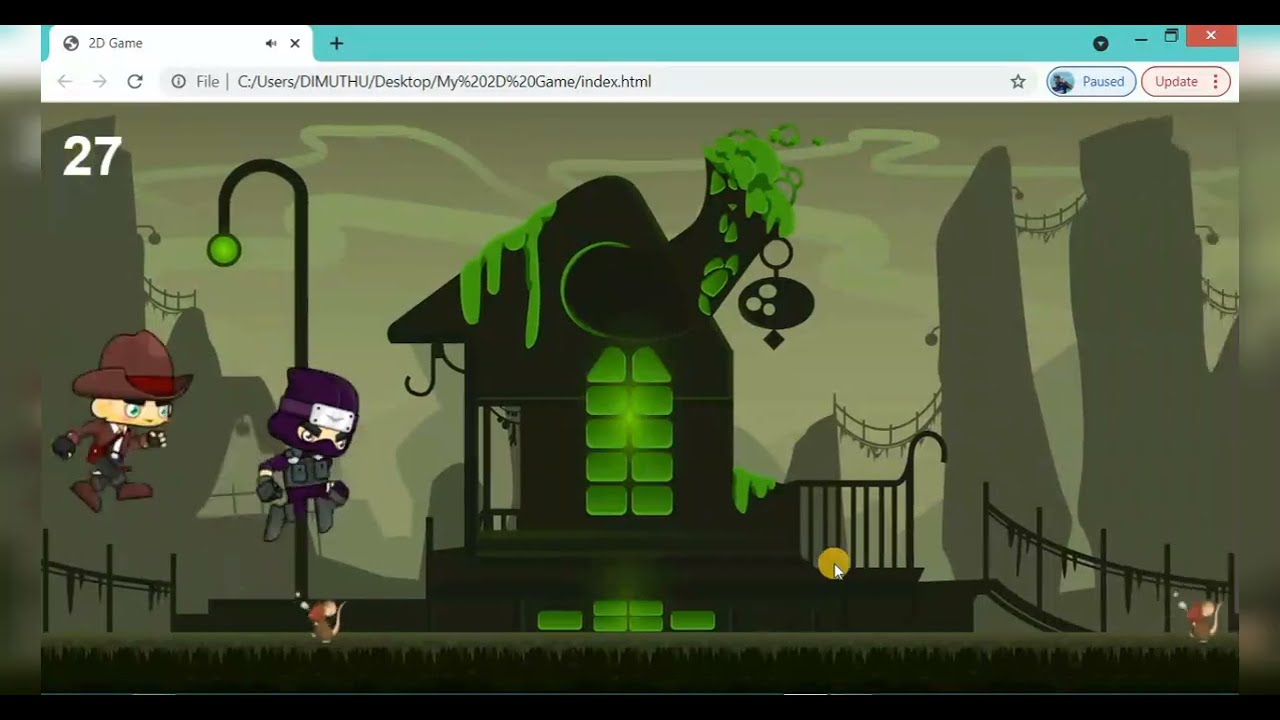 JavaScript 2D Game Development | Java Institute for Advanced Technology | Sithum Adhikarinayake