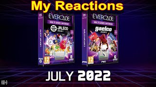 Evercade VS Jaleco Arcade 1 and Gaelco Arcade 2 Trailer - My Reactions - 2 New Carts Announced