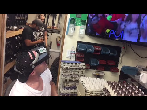 Rooker watching Jessie Graff do the impossible