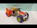 How To Make Tractor At Home From Matchbox Diy Tractor Trolley Mini Tractor Toy