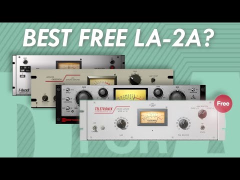 UAD LA-2A is FREE - but is it even worth downloading? (UAD vs LALA vs VOS vs IK vs Melda)