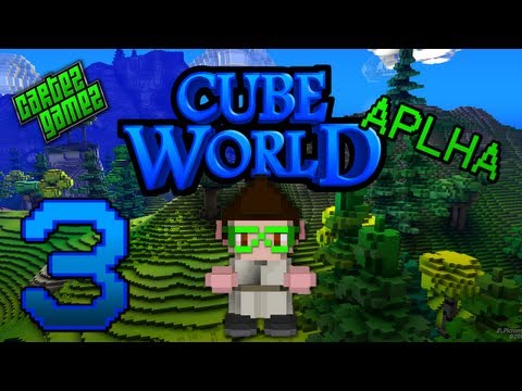 Cube World (Alpha) Playthrough - Part 3 - The Freaking City