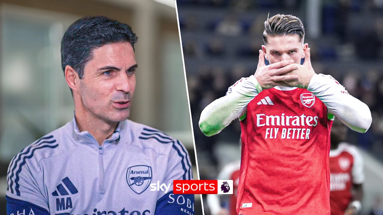 "That's part of Gyokeres' role" | Arsenal's Mikel Arteta on the expectations on Viktor Gyokeres