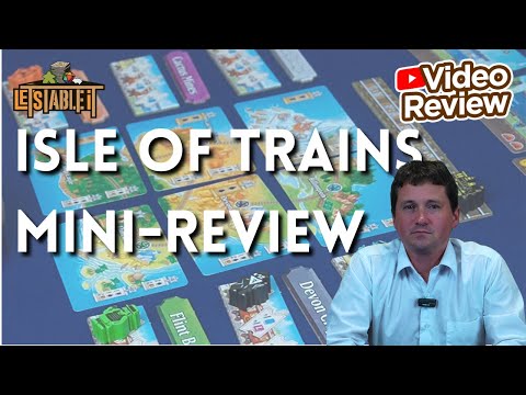 Isle of Trains Board Game Review | Build, Load, Deliver ?