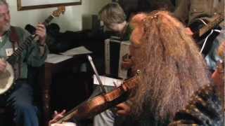 Holmfirth Festival Of Folk Sat 10 May 09 (Day) (20) Harvey's Downtroden String Band.MP4