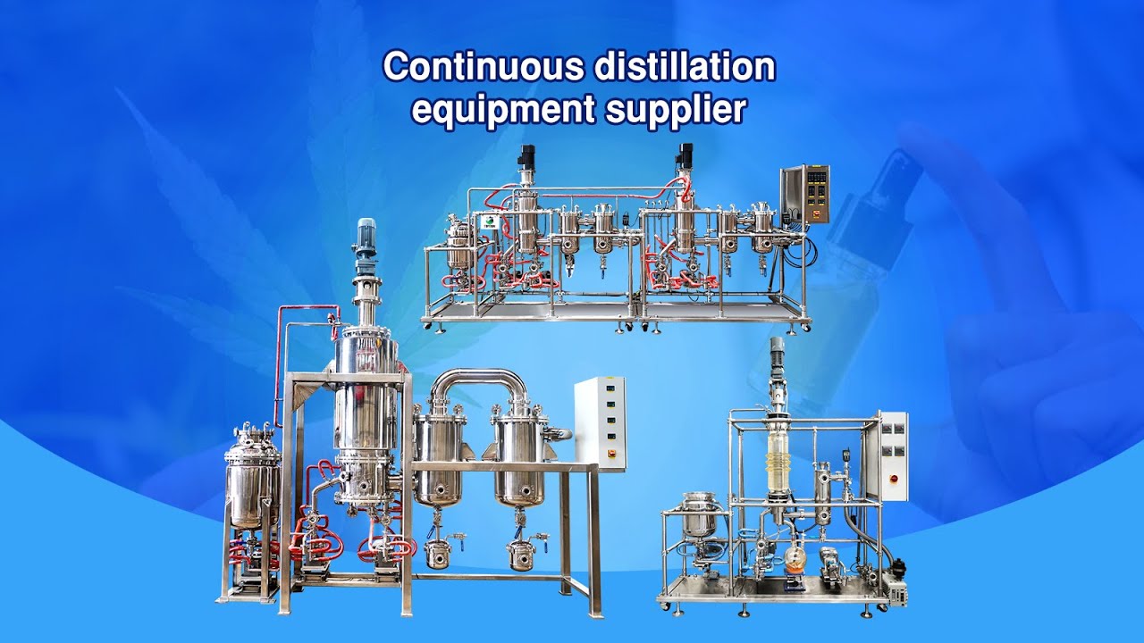 continuous distillation equipment supplier