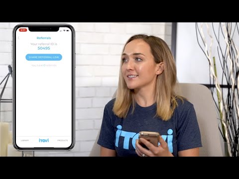 Part of a video titled Where can I find my Referral Code? - YouTube
