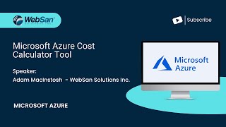 Microsoft Azure Cost Calculator Tool