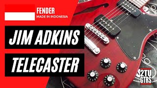 Video thumbnail for Fender Jim Adkins JA-90 Telecaster 2016 Crimson Red Transparent by 2tu Guitars