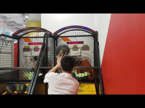 [Namco@將軍澳] Street Basketball Jr. Arcade Games - 849 points (7 Balls Left-handed)