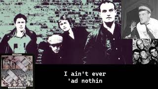 Angelic Upstarts - Never 'Ad Nothing - lyrics on screen